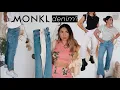 Size 10 Girl Tries Monki Denim Jeans Hit or Miss Midsize Try On Haul