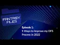Mistakes I ve Made in DFS 5 Ways to Improve my DFS Process for 2022