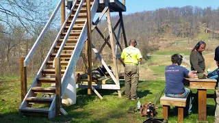 Colton shooting for Sensibly Armed at University Rifle Club
