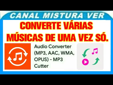 Download MP3 COMO CONVERTER VARIOS AUDIOS OU MUSICAS DE UMA VEZ SÓ PRA MP3 MP A WMA OPUS AAC