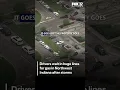 Drivers wait in huge lines for gas in Northwest Indiana after storms