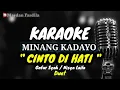 KARAOKE MINANG - CINTO DI HATI ( Duet ) Gafur Syah / Nisya Laila