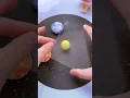 Lagu Clay mixed colors to make a good-looking starry sky #craft #art #reels #shorts