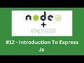 Nodejs-Express js tutorial for beginners express js tutorial
