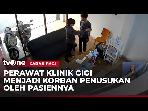 Pria Tusuk Seorang Perawat Klinik Gigi Tanpa Sebab
