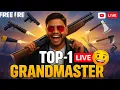 Download Lagu 🔴New Grandmaster Top 1 Push V Badge Lobby ❤ FF LIVE ✌ Free Fire LIVE #freefire #freefirelive #fflive