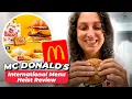Trying McDonald s International Heist Menu in Canada