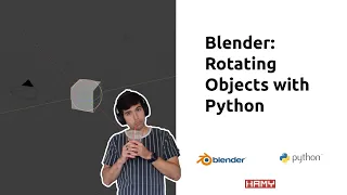 Blender Rotating Objects with Python