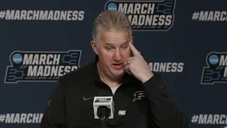 Purdue Postgame Press Conference 2026 Men s Second Round