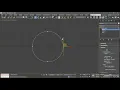 041 3ds Max Editable Spline Basics Convert Circle to Editable Spline Vertex Editing Explained