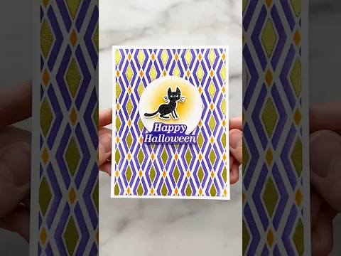 The EASIEST DIY Halloween Card You’ll Make This Year!🎃