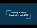 ISSO F-1 Post-Completion OPT Part 6 Sending the OPT Application to USCIS