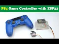 How to Use PS4 Controller with ESP32 Control Servo Motor with PS4