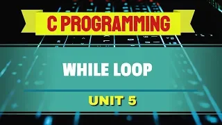 while Loop in C