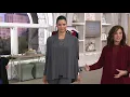Susan Graver Artisan Liquid Knit Cardigan and Tank Set on QVC