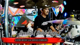  cover kendang brodin boleh saja ageng music arkas jombang