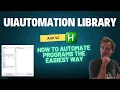 AutoHotkey V2 - UIAutomation library Intro Simplest Way to Automate Programs