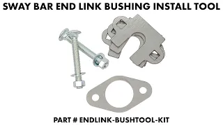 Vanagon Sway Bar End Link Bushing Install Tool