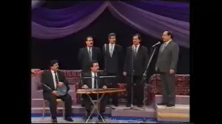 من ذكريات التلفزيون العربي السوري 1990 جمعة فرح العملاق صباح فخري وباقة من نجوم الفن في سورية 