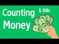 How to Count Five Ten Twenty and Dollar Bills - Money Math