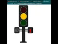Traffic signal using CSS JavaScript