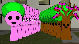 Pinki And Mr Tree Families Switched the Attributes!
