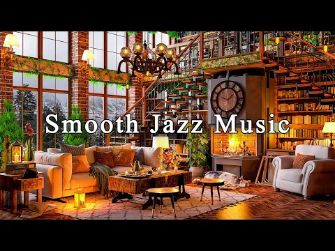 Download MP3 Smooth Jazz Instrumental Music for Work, Study, Focus ☕ Sweet Jazz Music \u0026 Cozy Coffee Shop Ambience
