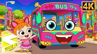¡Vamos en el Autobús de Halloween! 🎃 | Super Supremes | Canción para Niños