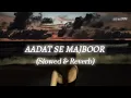 Aadat Se Majboor (Slowed & Reverb) | ARYAN