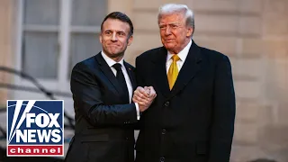 President Trump holds joint news conference with France's Macron