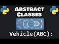 Learn Python ABSTRACT CLASSES in 7 minutes