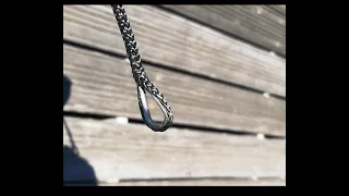 Making a dynema splice and repairing a sail