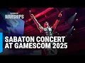 Sabaton Concert at gamescom 2025