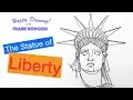 How to Draw the Statue of Liberty Iconic Faces Live Illustration with Frank Rodgers