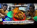 SAMPE NAMBAH 3 PIRING, KANG UDAN MAKAN ENAK DI RESTORAN | ODGJ SEBATANG KARA TINGGAL DI GUBUK