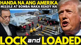 GRABE! US AIRCRAFT CARRIER LOCK AND LOADED, MGA BUNKER BUSTER BOMB DUMATING NA PANLABAN SA IRAN