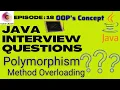 Java Interview Questions What is Polymorphism Method Overloading In Java