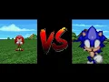 SRB2 Knuckles VCB Vs Ultimate Sonic
