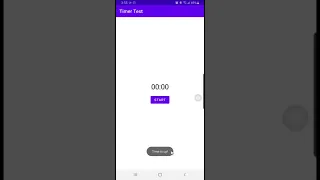 Android CountDownTimer in ViewModel LiveData DataBinding demo