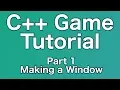 C Game Tutorial Making a Window Episode 1
