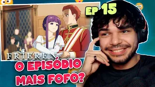 (DEPOIS DISSO TEM QUE TER ROMANCE) REACT EPISÓDIO 15 DE FRIEREN