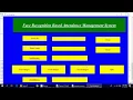 Attendance Management System using Face Recognition in python part-5
