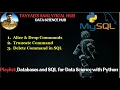 Lecture 4 ALTER DROP TRUNCATE INSERT DELETE Commands in SQL SQL for Beginners