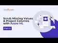 Scrub Missing Values Project Columns Beginning Azure ML Part 5