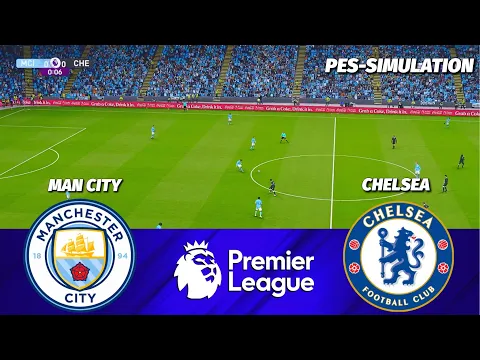 Video Thumbnail: LIVE 🔴| Manchester City vs Chelsea - Premier League 2025/26 | PES 21 Simulation