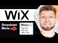 How To Make a Dropdown Menu in Wix Step By Step
