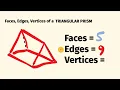 How Many Faces Edges And Vertices Does A Triangular Prism Have
