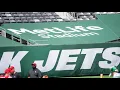 Behind the Scenes Installing Sponsored Seat Covers at MetLife Stadium New York Jets NFL