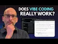 Does vibe coding actually work