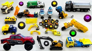 Lắp ráp Ô Tô Đồ Chơi , Xe Cẩu Múc Cát , Xe Container , Máy Xúc Điều Khiển Từ Xa , Xe Tải chở Đá